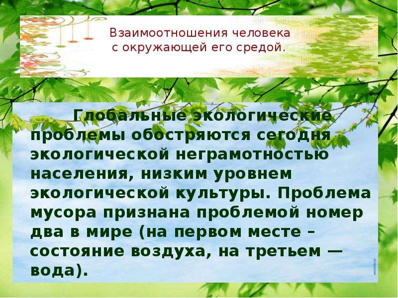 Что такое экология 3 класс окружающий мир презентация