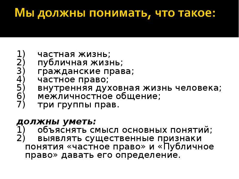 Право следует. Частная жизнь понятие. Частная жизнь это определение. Понятие 