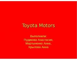 Toyota Motors