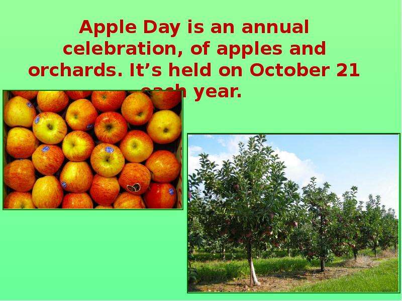 Apple's day