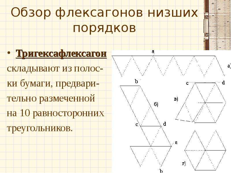 Как сложить флексагон пошаговое фото