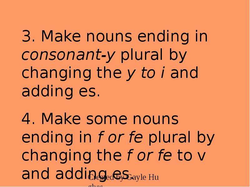 forming-plurals