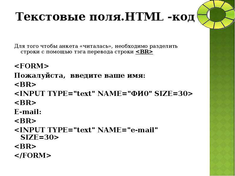 Текстовое поле html. Поля html. Обязательное текстовое поле html. Html поля страницы.