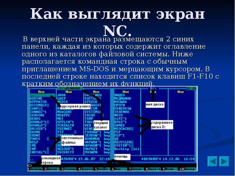 Программы оболочки относятся к. Операционная система Norton Commander. Оболочка Norton Commander. Norton Commander far менеджер это. Интерфейс Norton Commander.