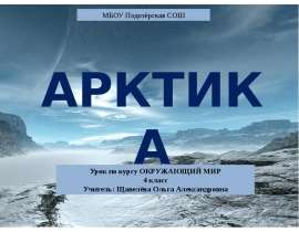 Арктика (4 класс)