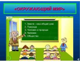 Живая и неживая природа. Человек - часть живой природы