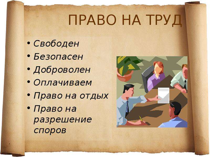 2 право на труд. Право на труд. Права на Свободный труд. Право на труд это право. Картинка на тему: право на труд.