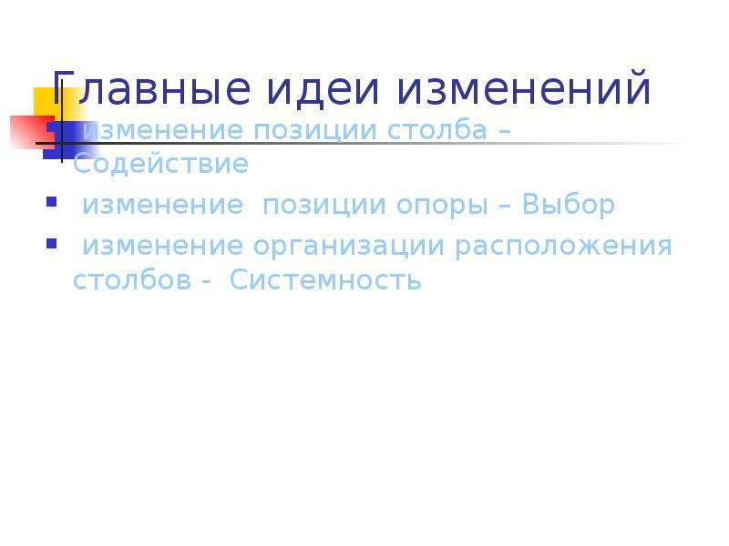 Изменение позиции. Ашаризм основные идеи. Содействие изменениям. Идеи изменения имени.