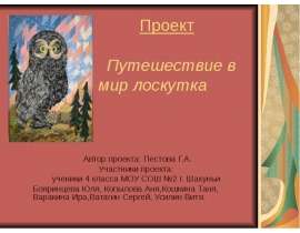 Путешествие в мир лоскутка