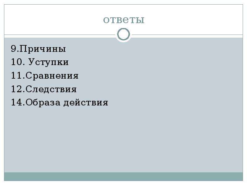 Причины ответ. Причина ответа. Образ действия уступки сравнение следствие. Ответы на действие. √25 ответ.