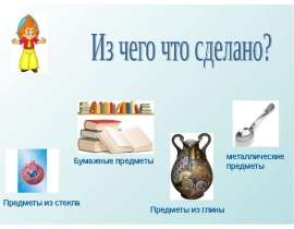 Что из чего сделано?