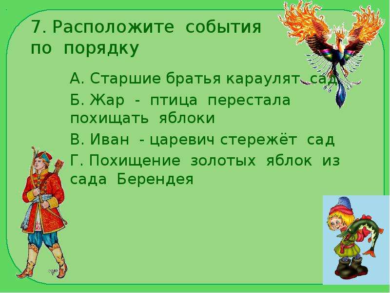 План иван царевич и серый волк 3 класс 3