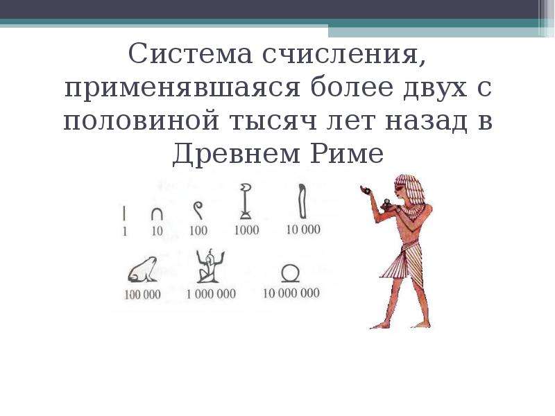 Системы счисления древнего мира картинки