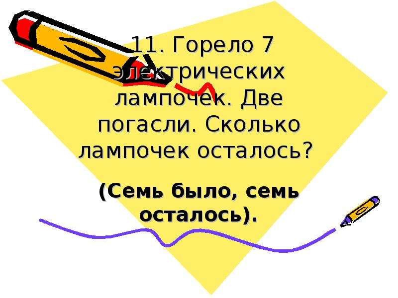 7 свечей горело 2 погасло сколько