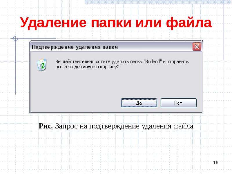 Удаление папки. Удаление файлов. Удалить файл. Не удаляется файл.