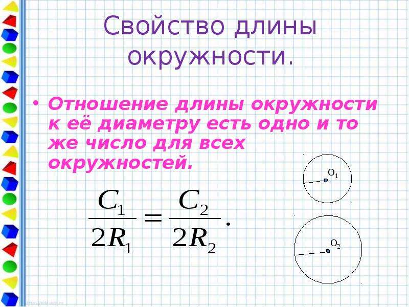 Отношение длины окружности к диаметру. Длина окружности. Свойства длины окружности. Окружность длина окружности. Длина окружности круга.