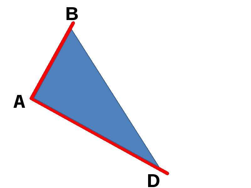 Построение прямоугольника на нелинованной бумаге, слайд 5