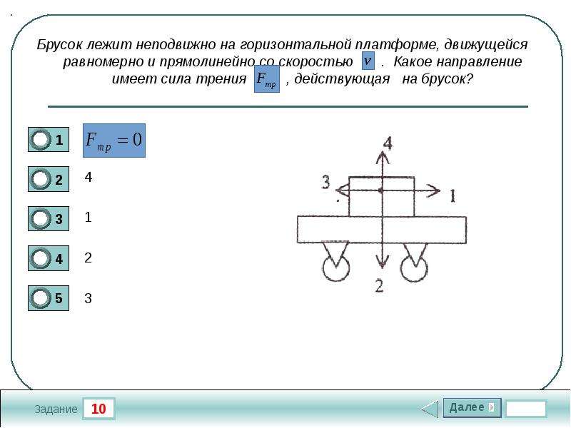 На движущуюся в горизонтальном направлении. Лежать на брусках. Силы действующие на движущийся брусок. Брусок лежит неподвижно на горизонтальной платформе.. Сила трения бруска.