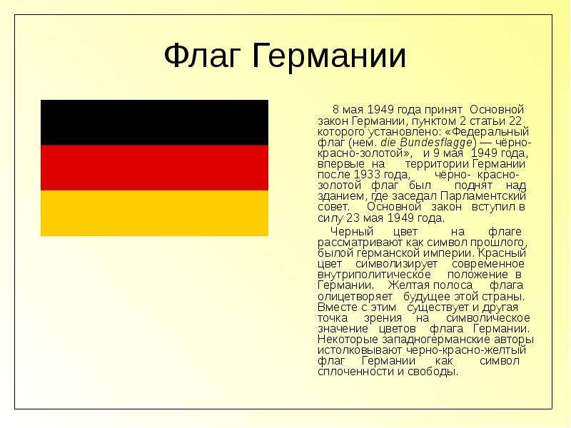 Презентация про страну германия