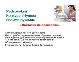 Фантазии на проволоке
