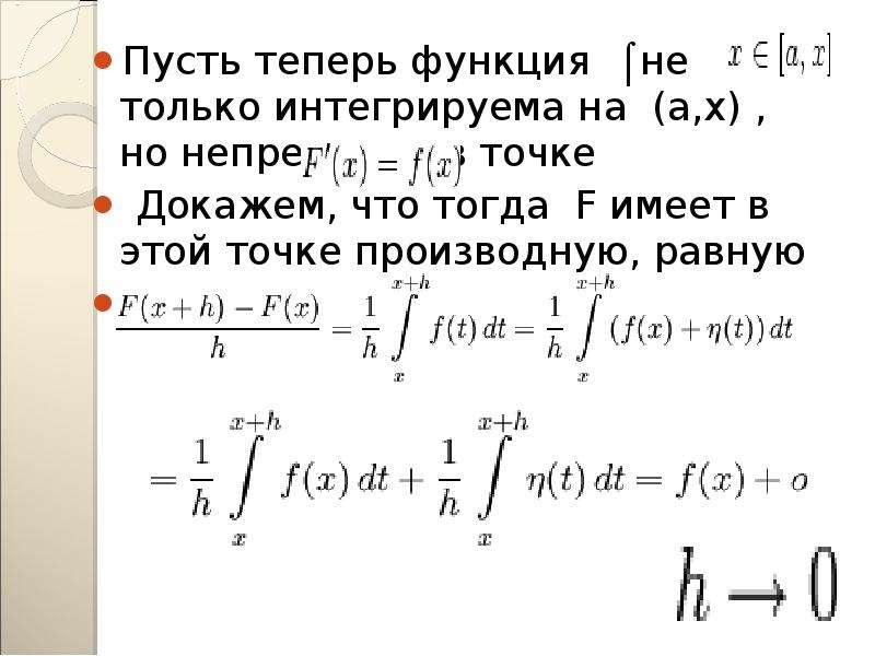 Формула ньютона лейбница презентация