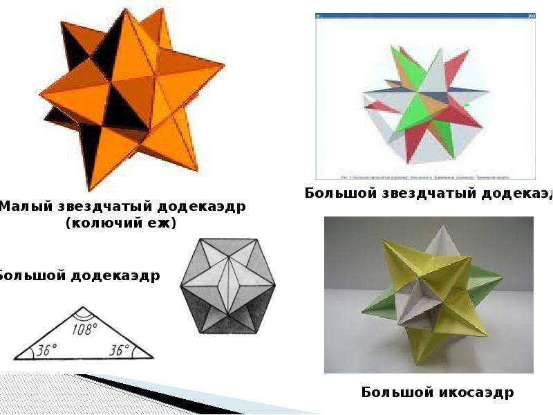 Презентация звездчатый додекаэдр