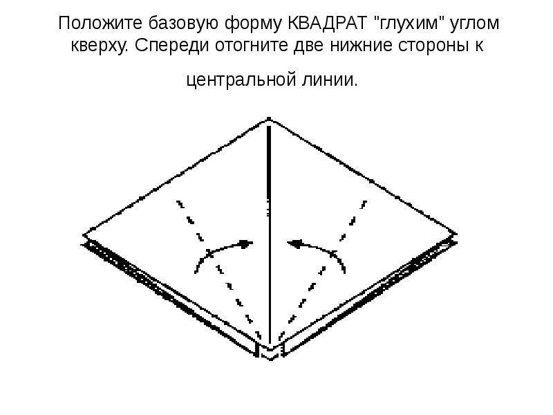 Оригами журавлик презентация