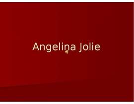 Angelina Jolie