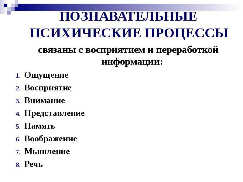 Познавательные психические процессы. Познавательные психические процессы ощущение восприятие. Психические процессы связанные и переработкой информации называются. Когнитивные психические процессы.