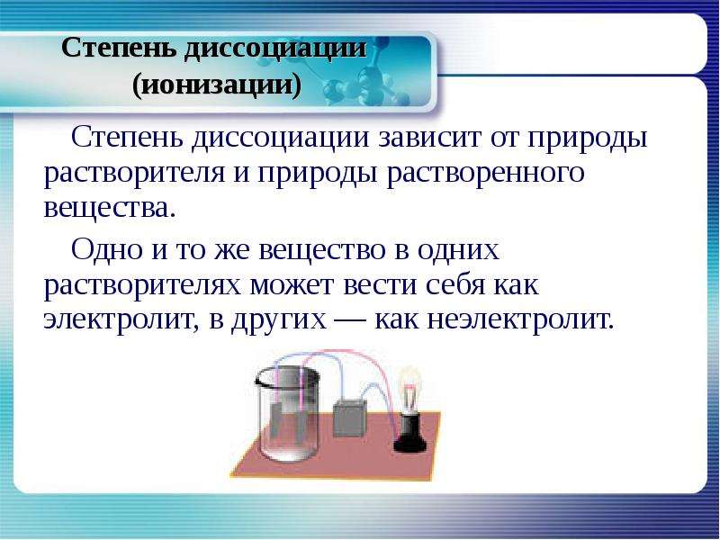 Ионизация и диссоциация в чем разница. Степень ионизации электролита. Степень ионизации и степень диссоциации. Ионизация электролитов. Степень ионизации химия.