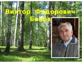 Виктор Федорович Боков