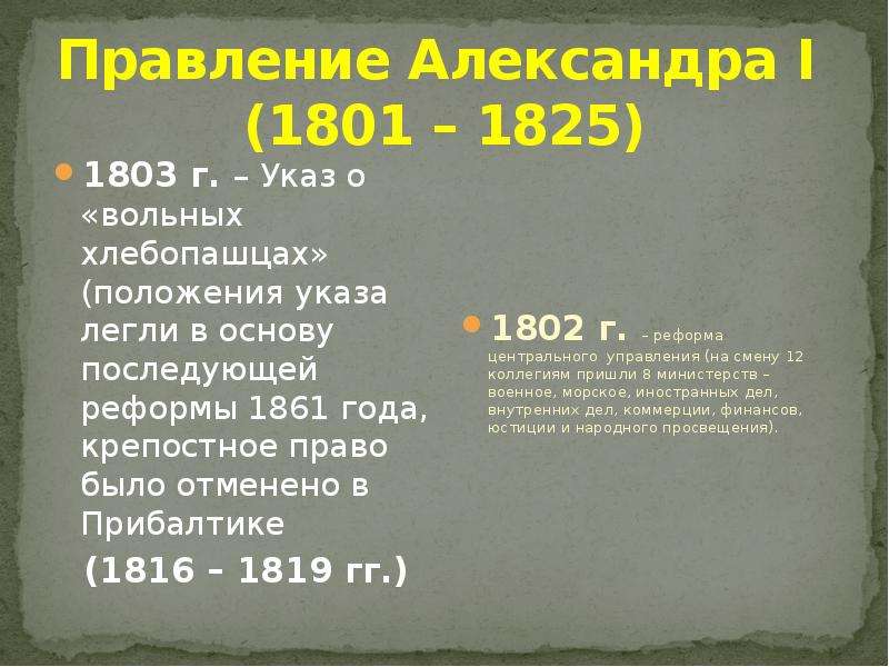 Отмена указ о вольных. 1803 Год указ о вольных хлебопашцах.