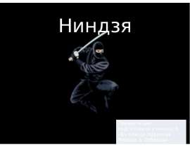 Ниндзя