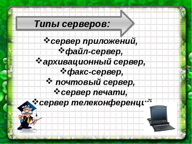 Класс больших компьютеров. К классу больших компьютеров относятся 7 класс.