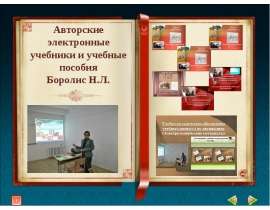 Авторские электронные учебники и учебные пособия Боролис Н.Л.