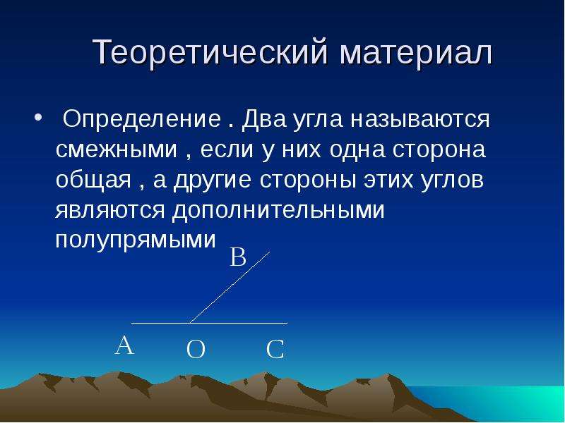 Вертикальная презентация. Смежные углы в природе. Два угла называются смежными если. Дополнительные полупрямые. Два угла называются смежными если у них одна сторона.