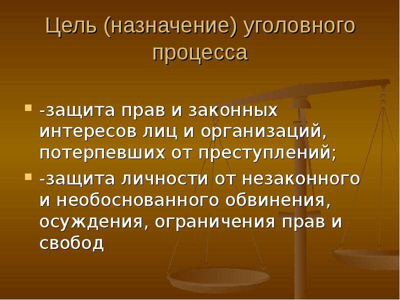 Защита правонарушения. Цели уголовно процессуальной деятельности. Защита от преступления. Предназначение уголовного права. Гарантии прав личности уголовном судопроизводстве.