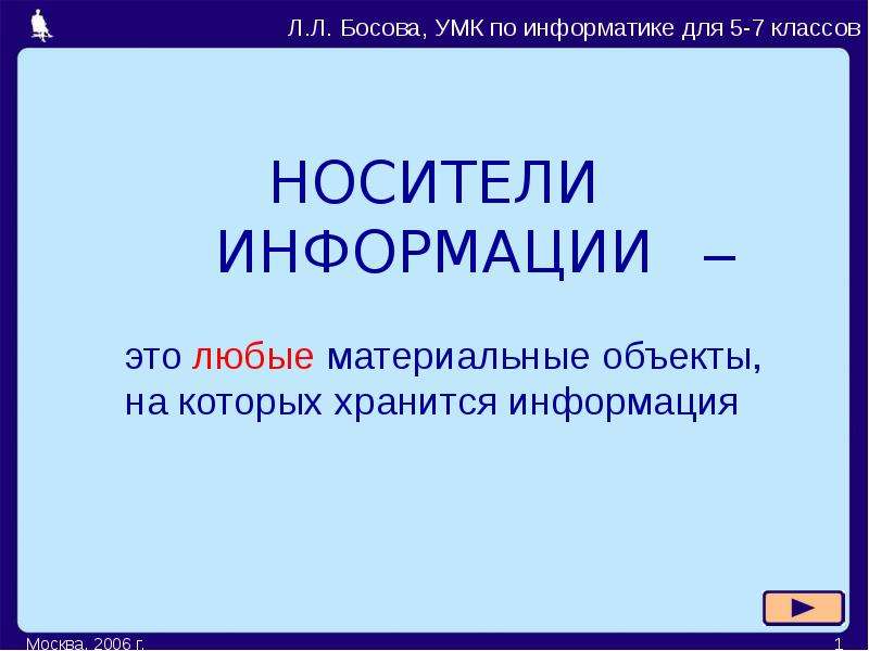 Презентация по информатике 5 класс хранение информации