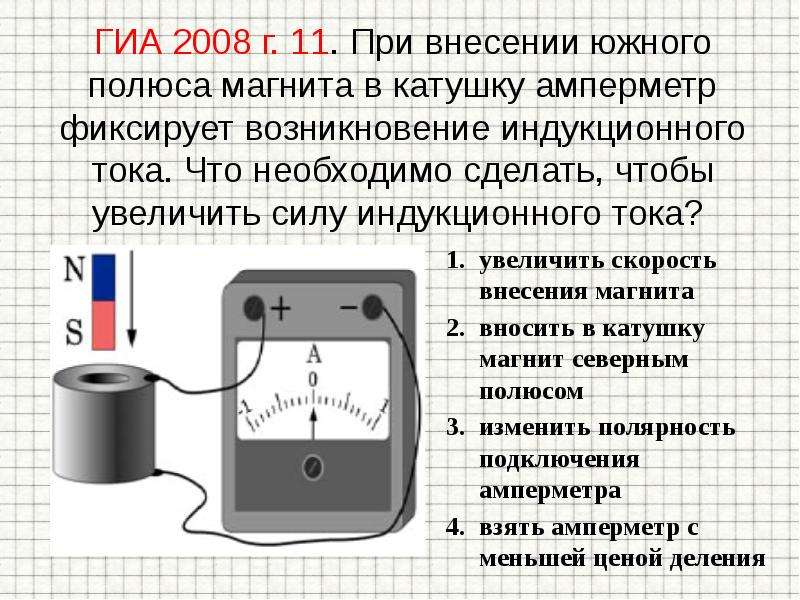 Электромагнитная индукция проект