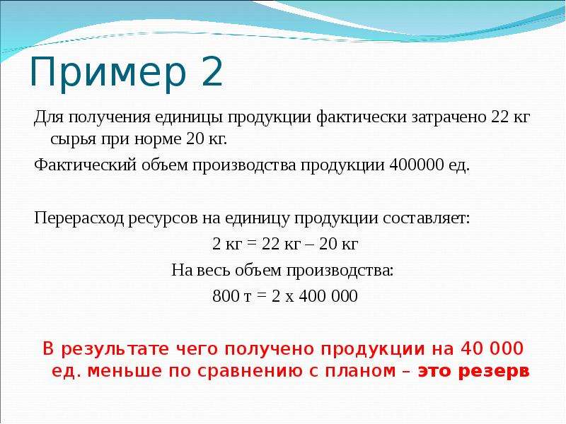 Фактический расход сырья. Фактический объем производства. Количество килограмм произведённой продукции. Перерасход ресурсов. Расход сырья на единицу продукции составил.