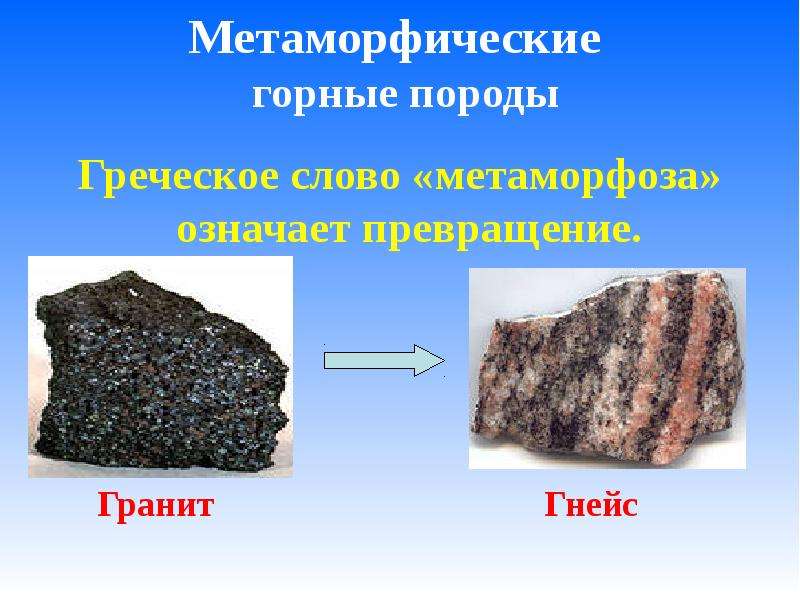 Горные породы и минералы презентация