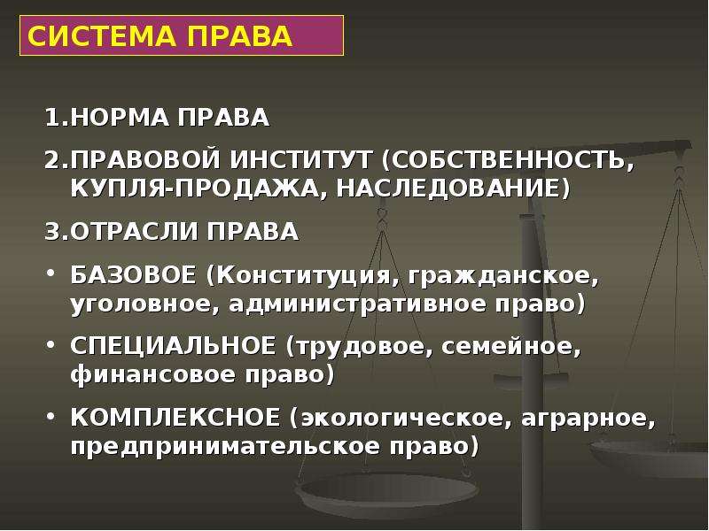 Интернет право понятие. Правовой институт собственности.