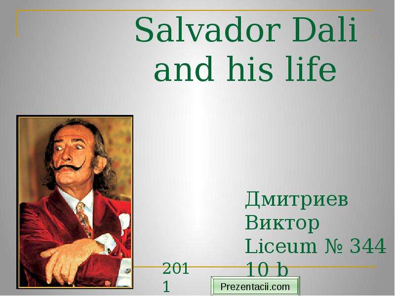 Skachat Prezentaciyu Dlya Klassa Salvador Dali Salvador Dali Besplatno