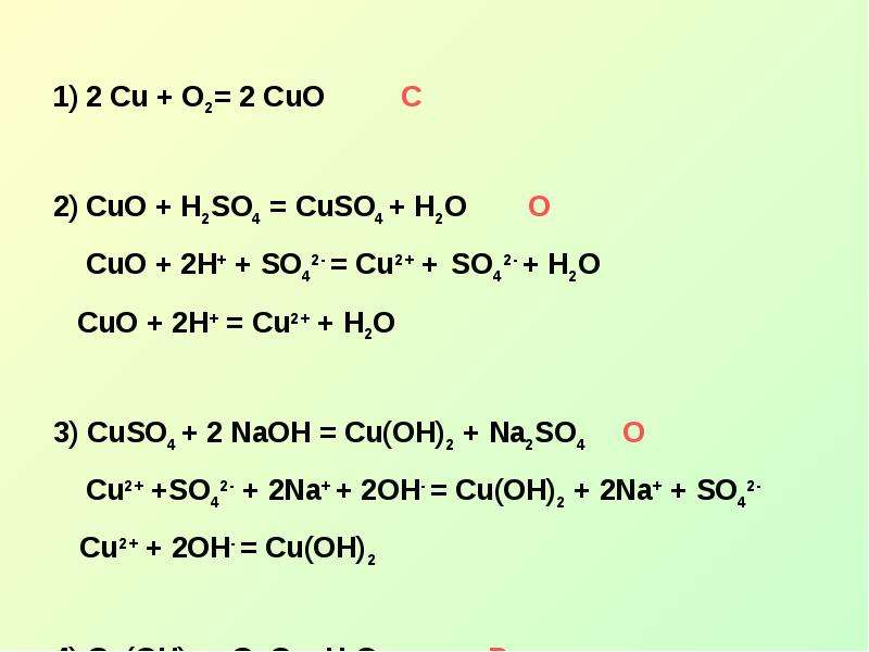 Окислительно восстановительной является реакция схема которой cuo h2so4 cuso4 h2o