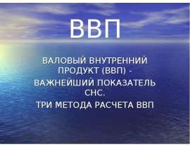 ВВП