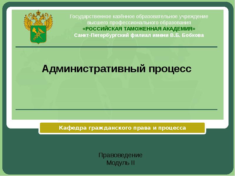 Административный процесс презентация 11 класс профильный уровень