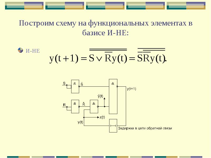 Построить схему функциональных элементов в стандартном базисе сложности не более 5