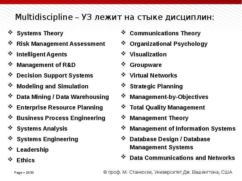 Управление знаниями в организациях, слайд 15