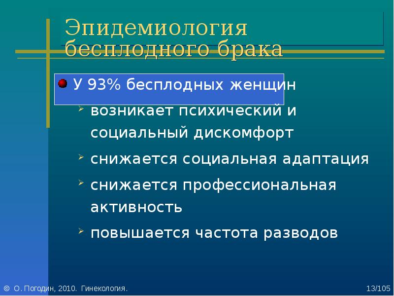 Презентация на тему бесплодный брак