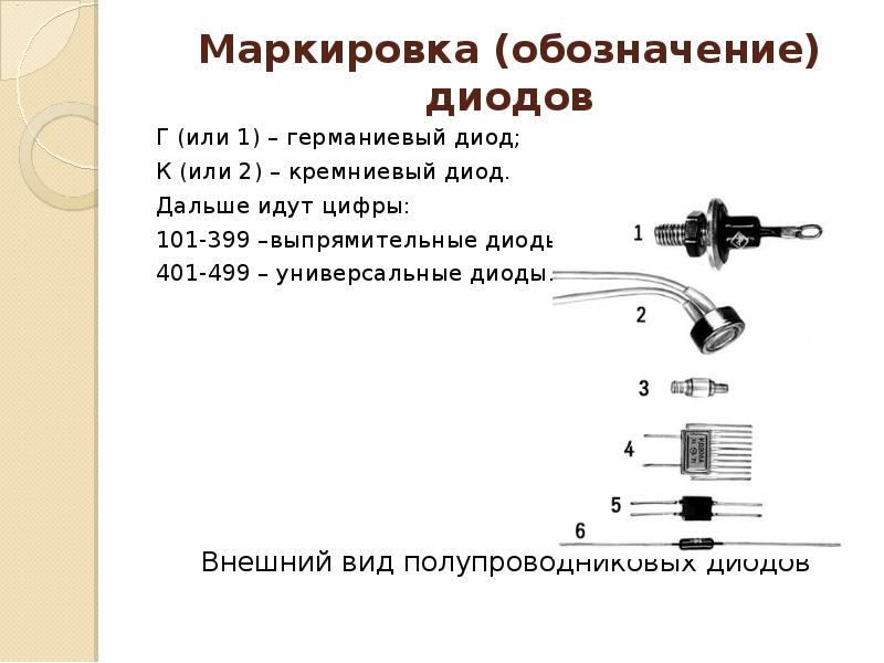 Диод маркировка характеристики. Диоды обозначение маркировка. Маркировка полупроводниковых диодов и расшифровка. Маркировка полупроводникового выпрямительного диода. Стабилитрон катод маркировка.